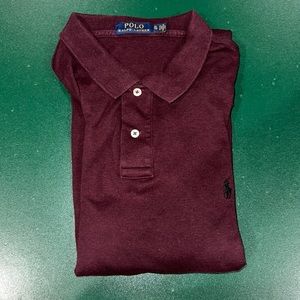 Maroon soft fit XL Polo